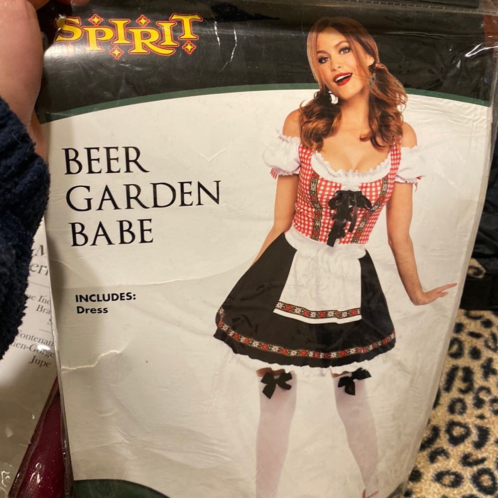 Beer garden babe costume